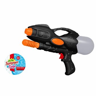 Summertime Waterpistool 34 cm Oranje/Zwart/Grijs