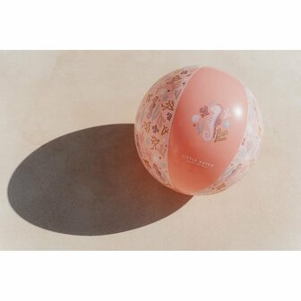 Little Dutch Ocean Dreams Strandbal 35 cm Roze