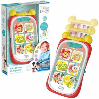 Clementoni Baby Disney Mickey Smartphone + Licht en Geluid