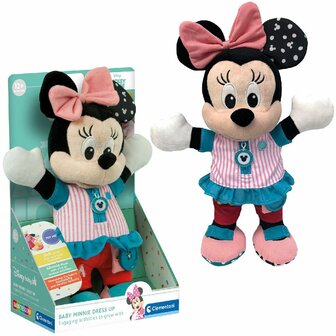 Clementoni Baby Disney Minnie Mouse Dress Up Knuffel