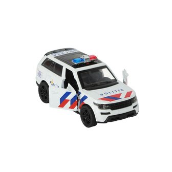 112 Pull-Back Politie SUV 1:36 + Licht en Geluid