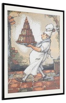 Grafix Diamond Painting Anton Pieck Bakker 40x50cm