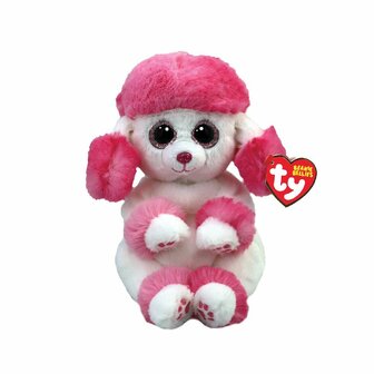 TY Beanie Babies Bellies Knuffel Poedel Heartly 15 cm