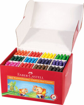 Faber Castell FC-120047 Waskrijt FC Chublets 384st.