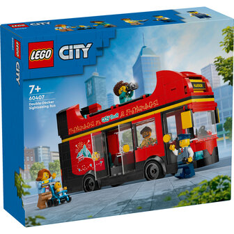 Lego 60407 City Great Vehicles Rode Dubbeldekker