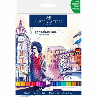 Faber Castell FC-164624 Goldfaber Duo Aquarelmarkers 24 Stuks