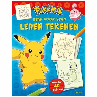 Pok&eacute;mon Stap voor Stap Leren Tekenen