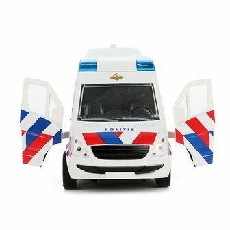 Toi-Toys Cars &amp; Trucks Politiebus + Licht en Geluid