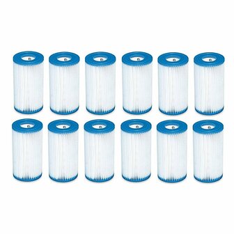 Intex 29000 Filter Cartridge Type A 12 Stuks voor Zwembad 244/305/366 cm