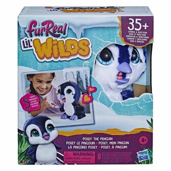 FurReal Friends Lil Wilds Posey de Pingu&iuml;n Knuffel + Geluid