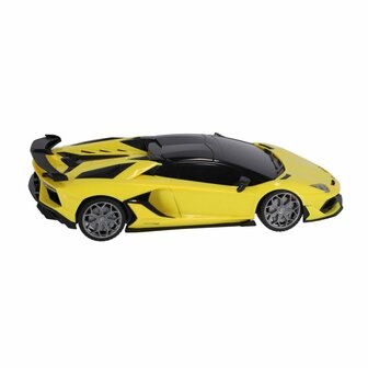 RC Lamborghini Aventador SVJ Roadster 1:16 + Licht Geel