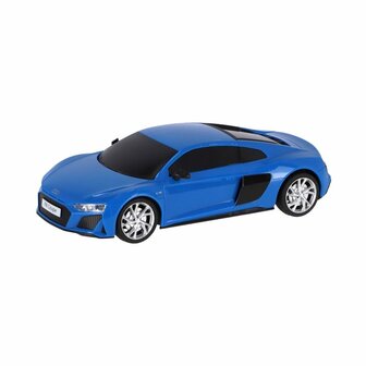 RC Audi R8 V10 Coup&eacute; 1:24 + Licht Blauw