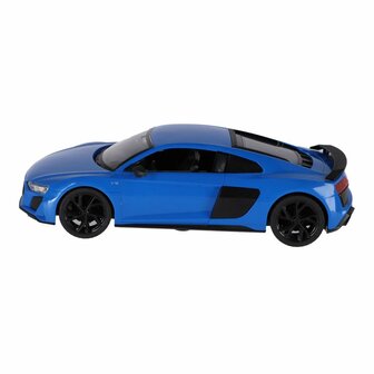 RC Audi R8 Coup&eacute; 1:14 + Licht Blauw