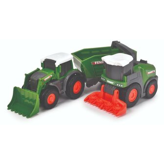 Dickie Toys Fendt Microvoertuigen 3 Stuks