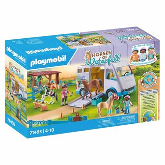 Playmobil 71493 Horses Of Waterfall Mobiele Manege