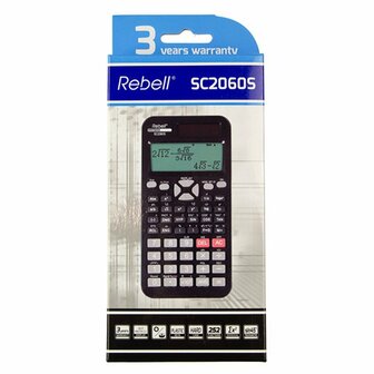 Rebell RE-SC2060S-BX Calculator SC2060S Zwart