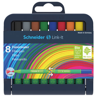 Schneider S-192098 Viltstift Link-It 1,0mm Assorti 8 Stuks