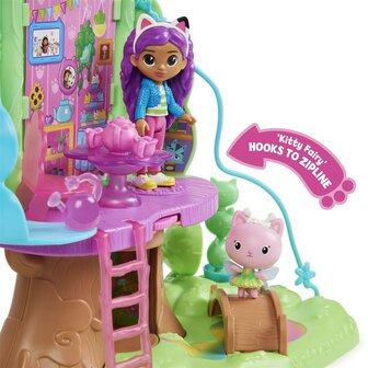 Gabby&#039;s Dollhouse Kittys Fairys Garden Treehouse