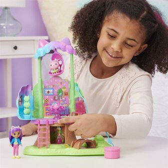 Gabby&#039;s Dollhouse Kittys Fairys Garden Treehouse