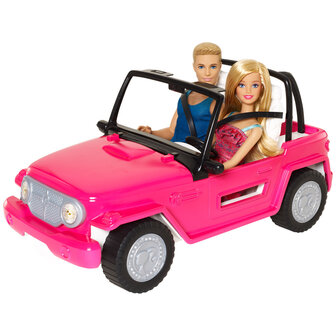 Barbie Beach Cruiser met Barbie en Ken