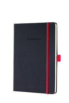 Sigel SI-CO663 Notitieboek Conceptum RED Edition Hardcover A5 Zwart Lijn