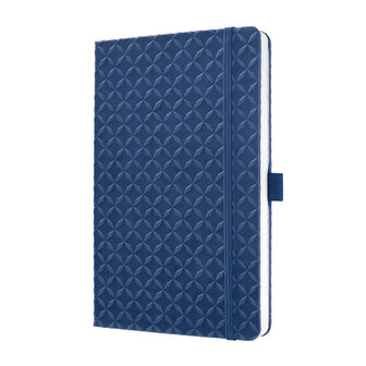 Sigel SI-JN101 Notitieboek Jolie Flair A5 Hardcover Gelinieerd Indigo Blauw