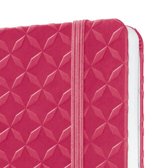 Sigel SI-JN104 Notitieboek Jolie Flair A6 Hardcover Gelinieerd Fuchsia Roze