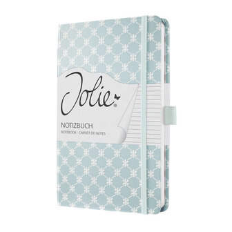 Sigel SI-JN309 Notitieboek Jolie Beauty A5 Hardcover Gelinieerd Lichtblauw