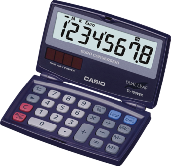 Casio SL-100VER Zakrekenmachine