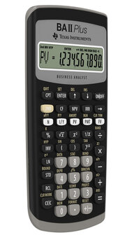 Texas Instruments TI-BAII+ Calculator Financieel TI-BA II Plus