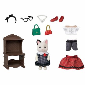 Sylvanian Families 5462 Modespeelset Tuxedo Kat