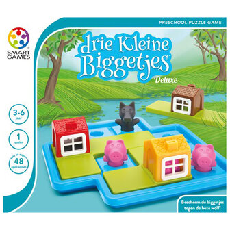 Smart Games Drie Kleine Biggetjes (48 Opdrachten)