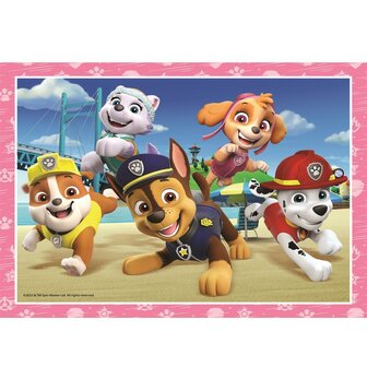 Clementoni Supercolor 4in1 Puzzel Paw Patrol 12-24 Stukjes