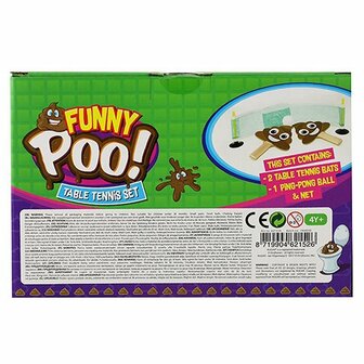 Funny Poo Tafeltennisset