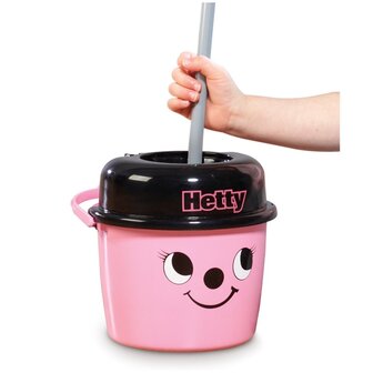 Numatic Little Helper Little Hetty Mop en Emmer Roze