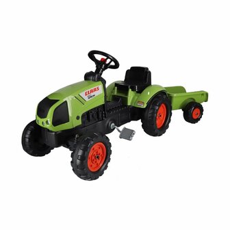 Falk Claas Arion 410 Traptractor met Aanhanger 132x42x53 cm Groen/Zwart