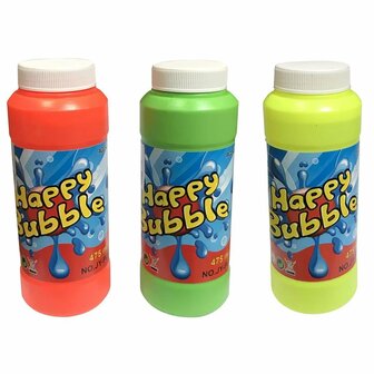 Happy Bubble Bellenblaas Navulling 475 ml