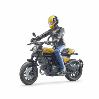 Bruder 63053 Ducati Scrambler Motor met Bestuurder 1:16