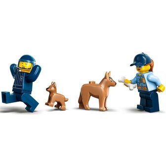 Lego City 60369 Mobiele Training voor Politiehonden