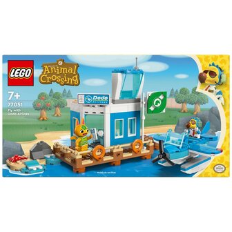 Lego Animal Crossing 77051 Vlieg met Dodo Airlines