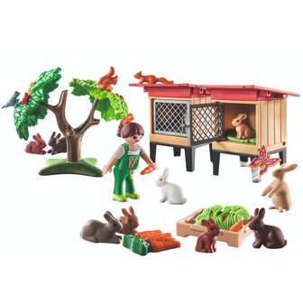 Playmobil 71252 Country Konijnenhok