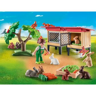 Playmobil 71252 Country Konijnenhok