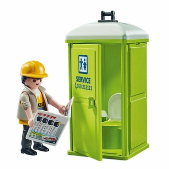 Playmobil 71435 City Action Mobiel Toilet