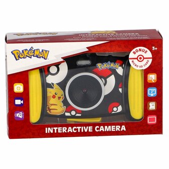 Pok&eacute;mon Interactieve Camera Zwart/Geel