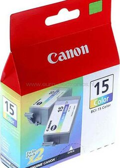 Canon BCI-15C duo pack kleur