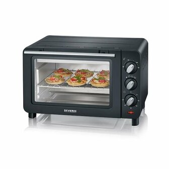 Severin TO2042 Mini Oven 14L Zwart