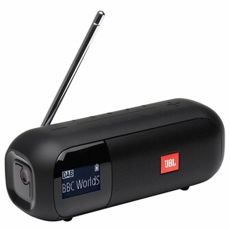 JBL Tuner 2 Draagbare DAB/DAB+/FM Radio met Bluetooth Zwart