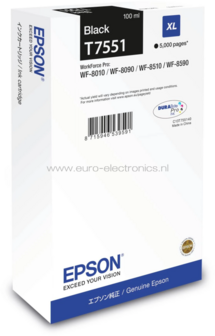 Epson T7551 zwart