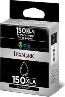 Lexmark 150XLA zwart