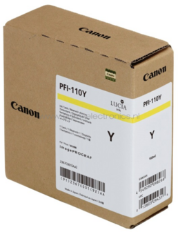 Canon PFI-110 inktfles geel